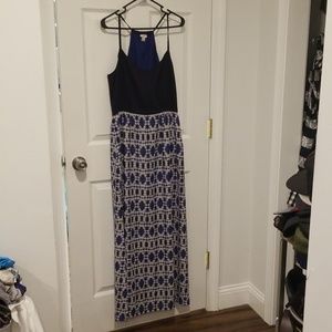 Gently worn J. Crew maxi dress